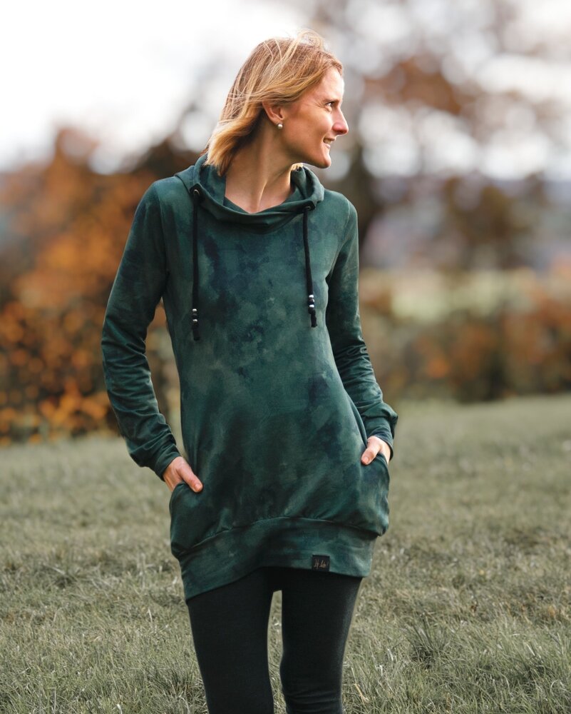 Damen Hoodiekleid JESSI
