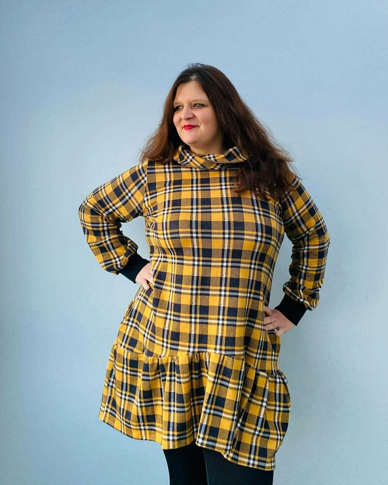 Damen Hoodiekleid JESSI