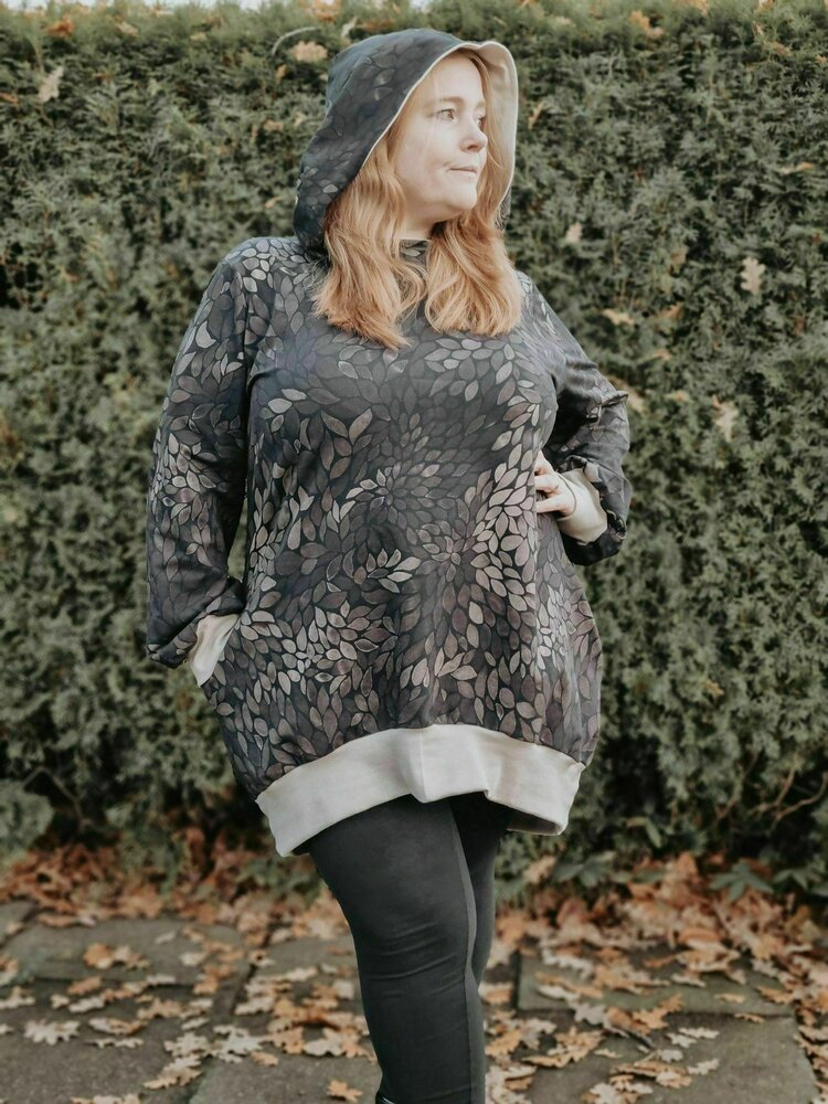 Damen Hoodiekleid JESSI