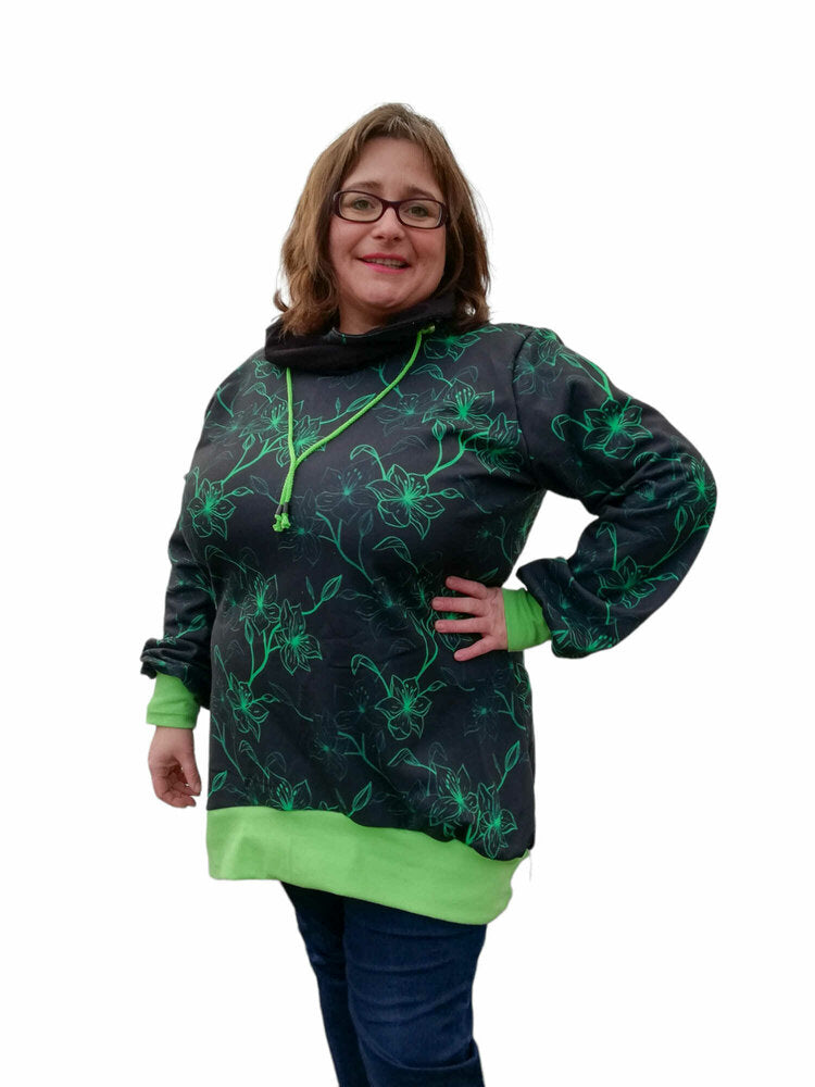 Damen Hoodiekleid JESSI