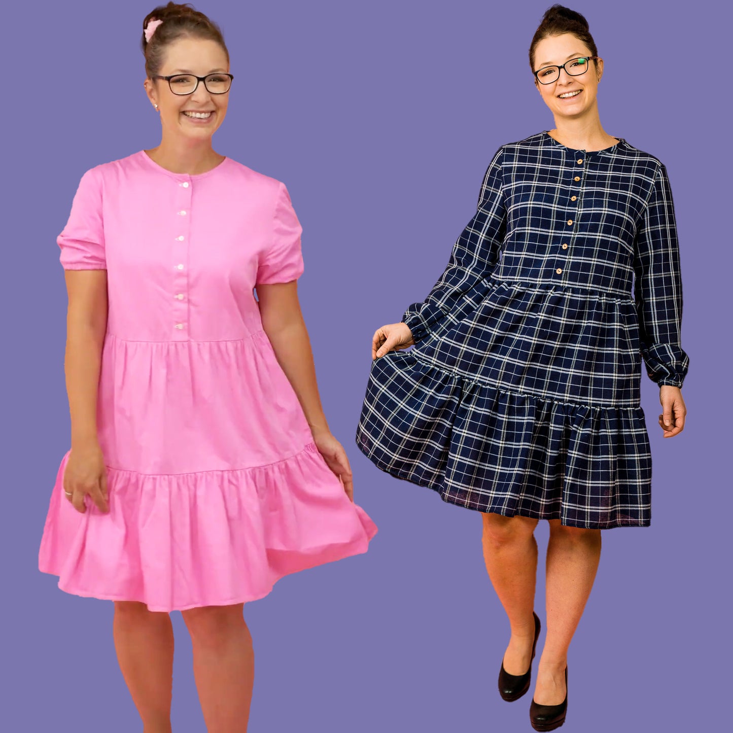 Damen Kleid LANGKAH (Papierschnittmuster)