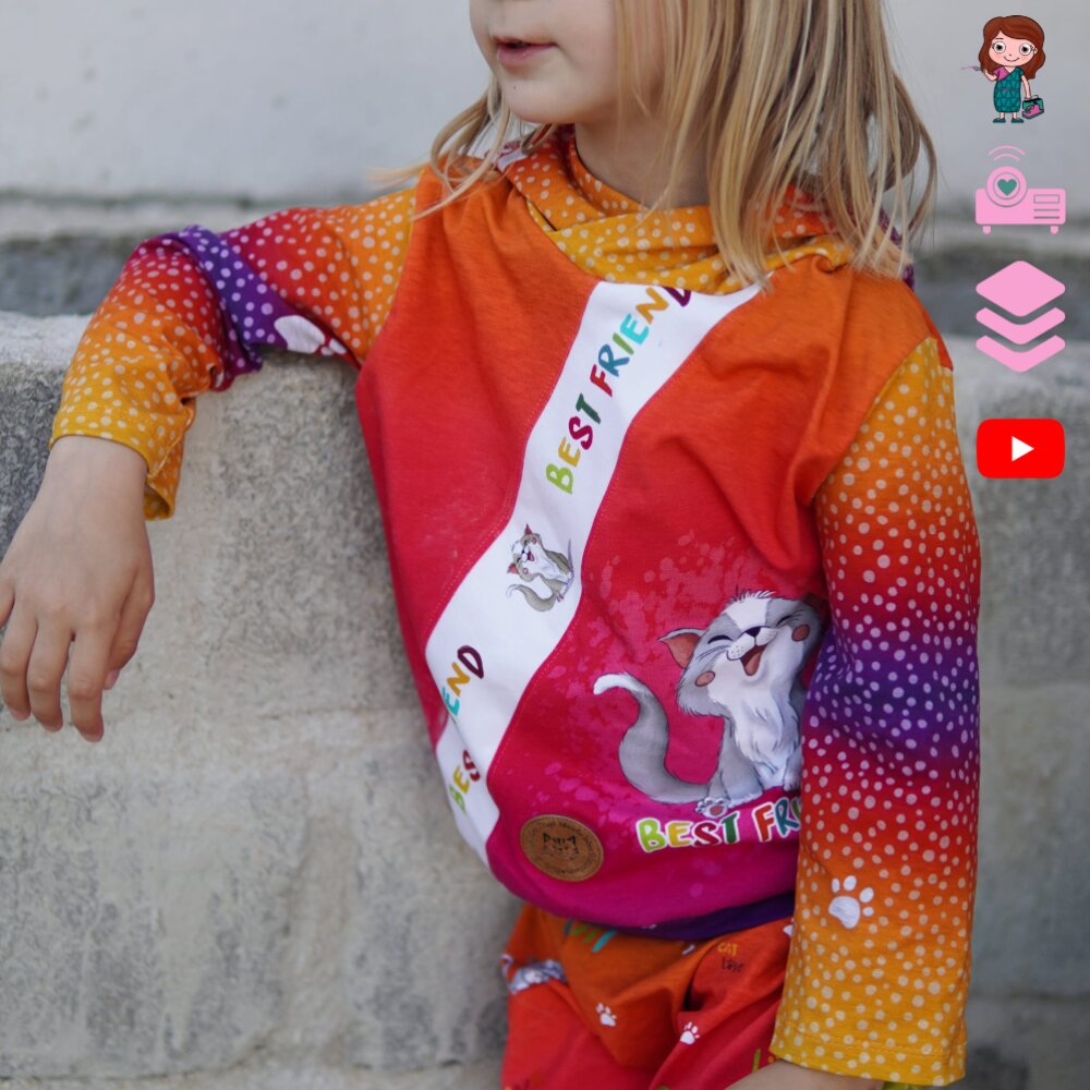 LOVELY KAWUZ Kids Kapuzenshirt
