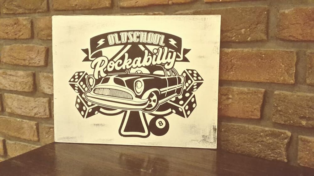 Plotterdatei ROCKABILLY