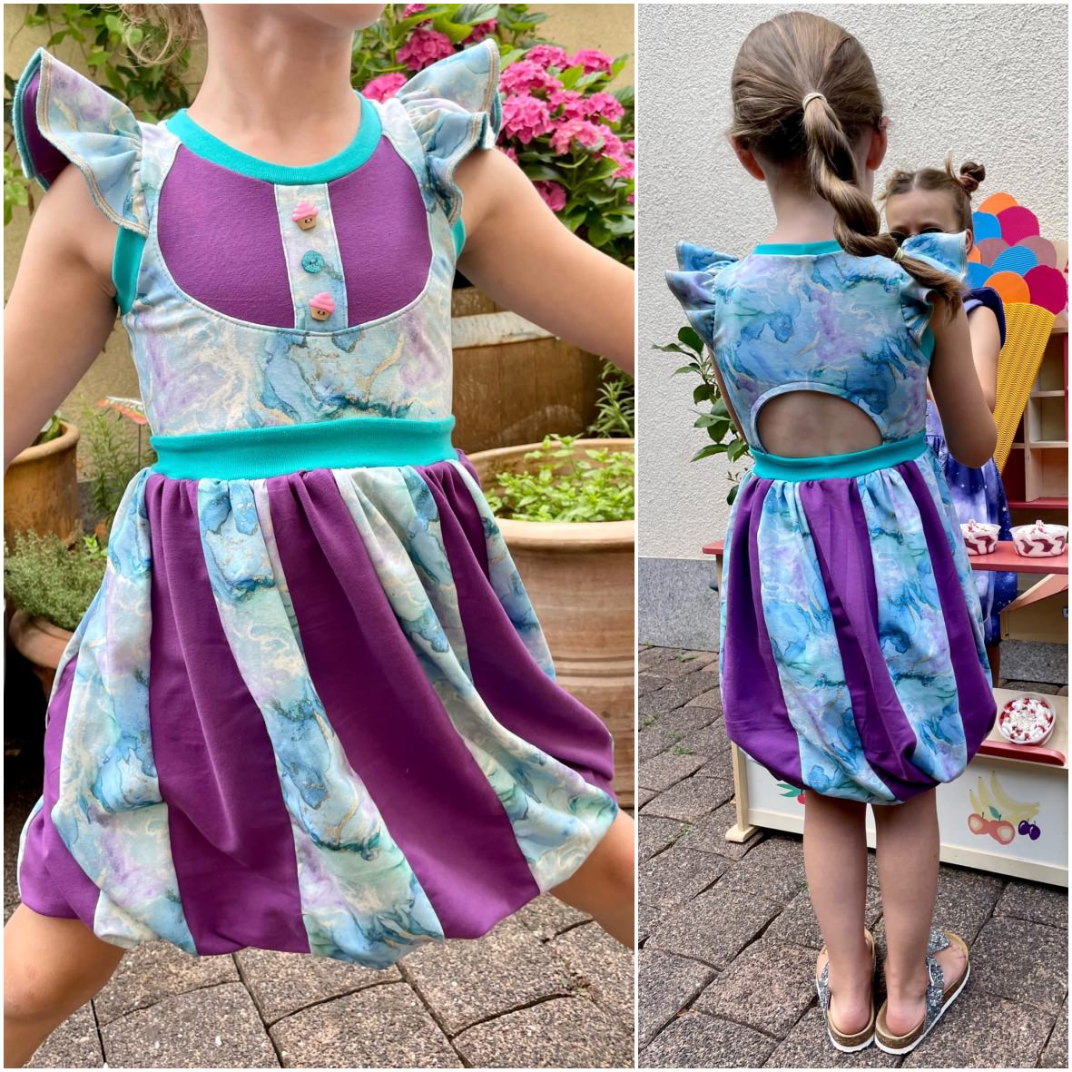 Kinder Kleid Shirt ABYGALE