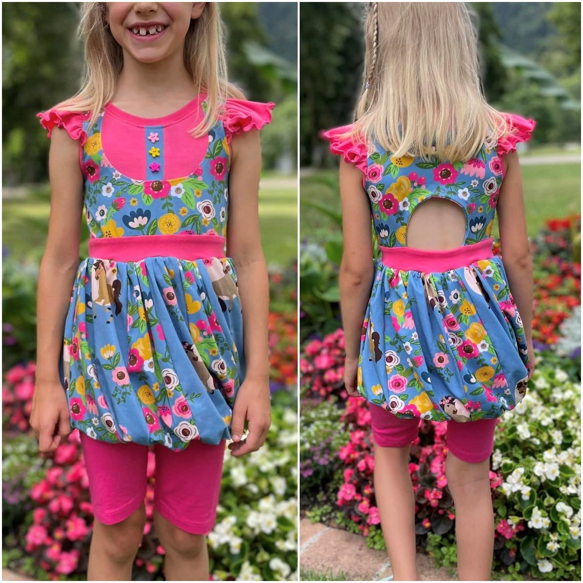 Kinder Kleid Shirt ABYGALE
