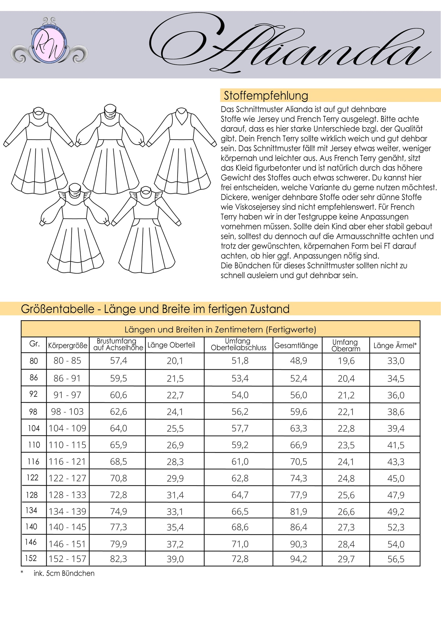 Kinder Drehkleid ALIANDA
