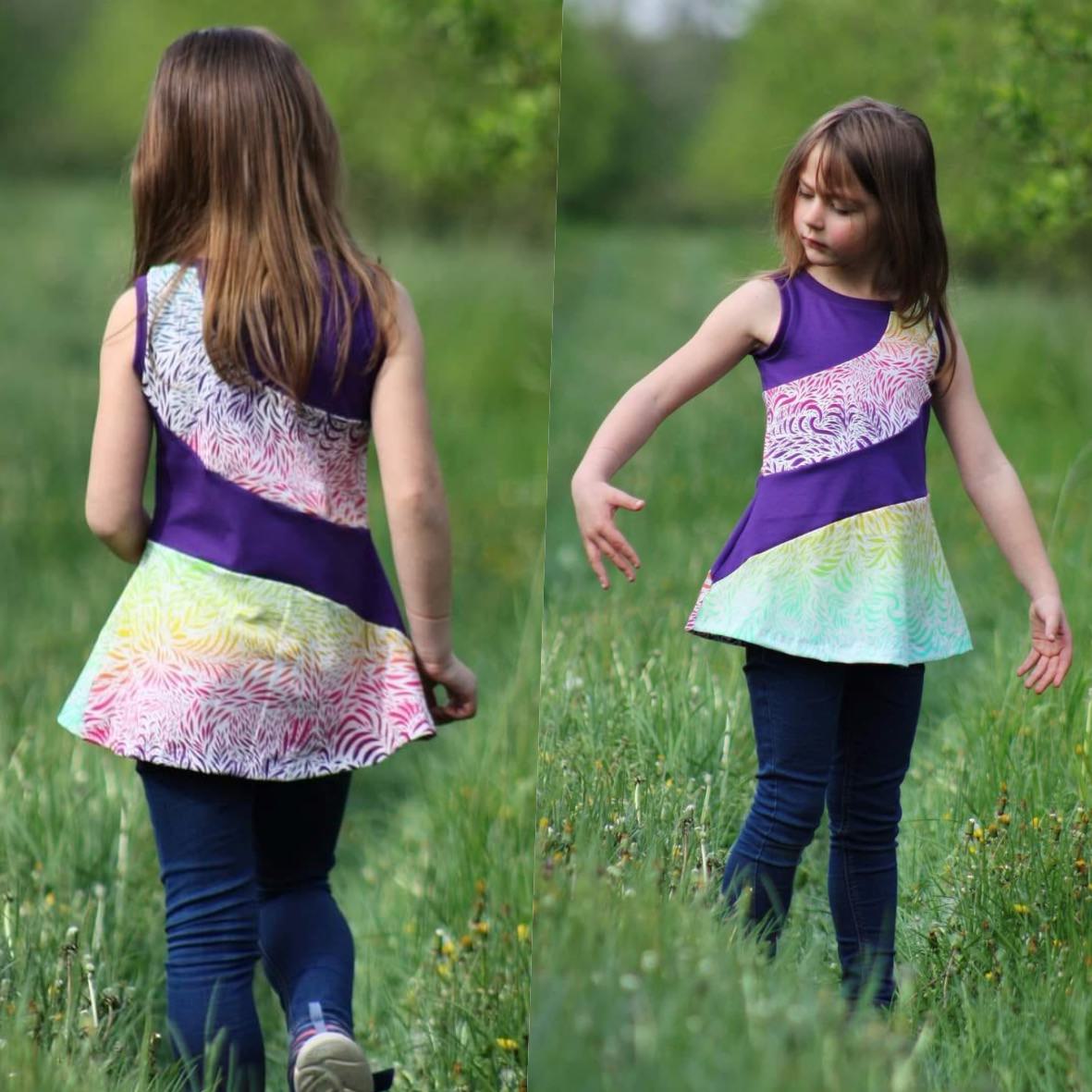Kinder Kleid Shirt ANGEL