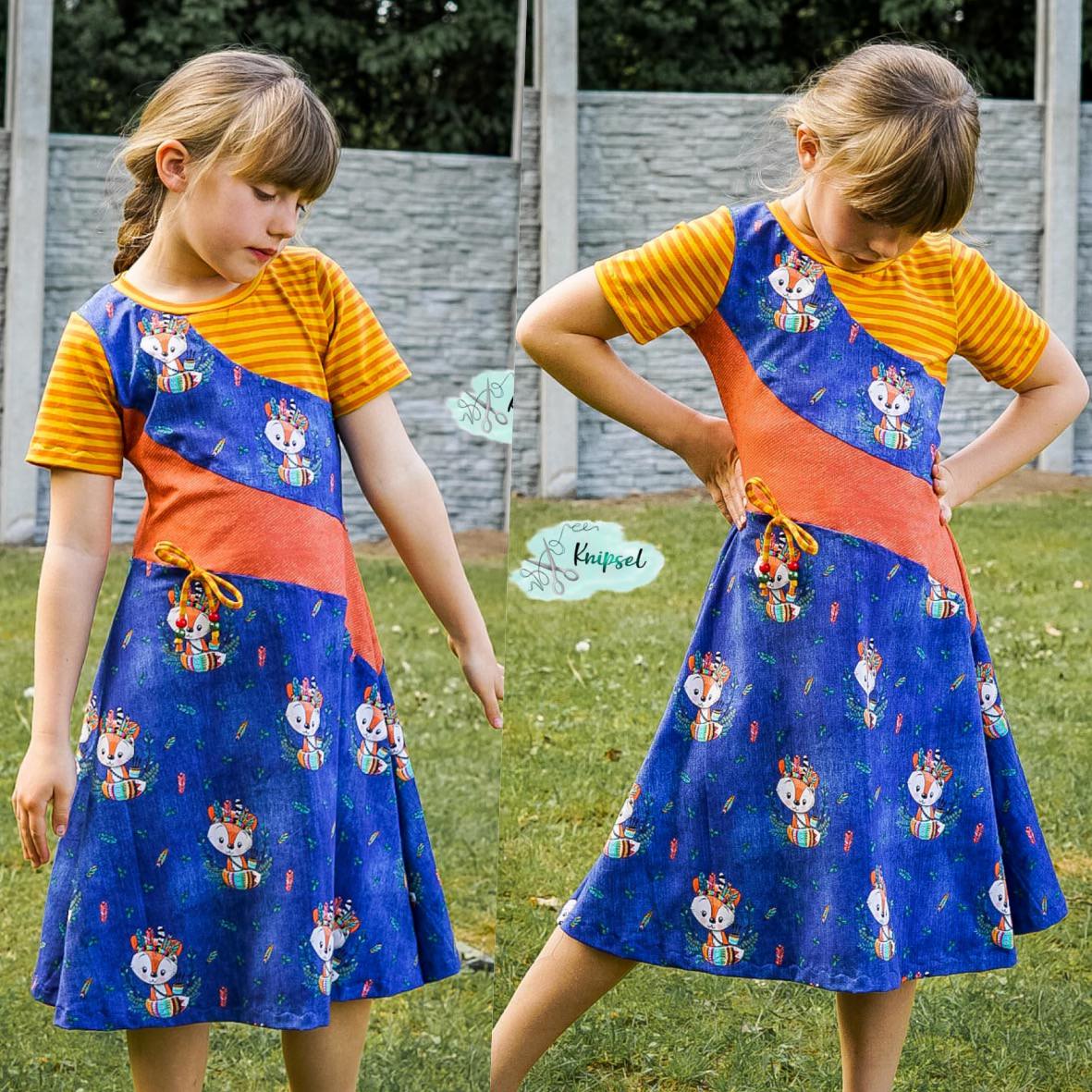 Kinder Kleid Shirt ANGEL