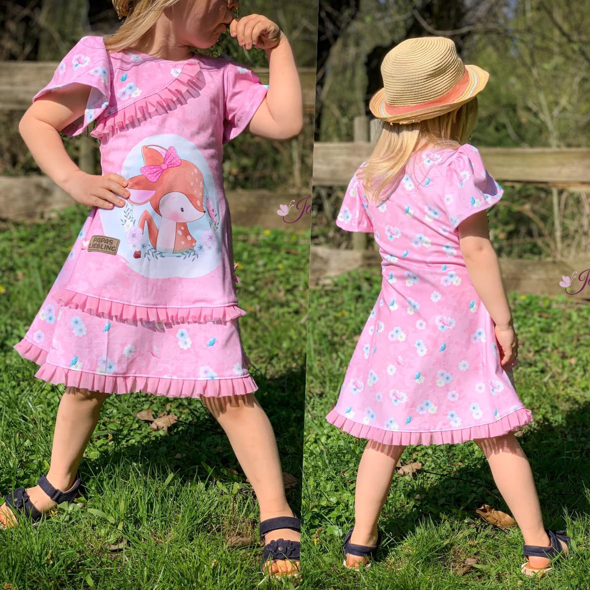 Kinder Kleid Shirt ANGEL