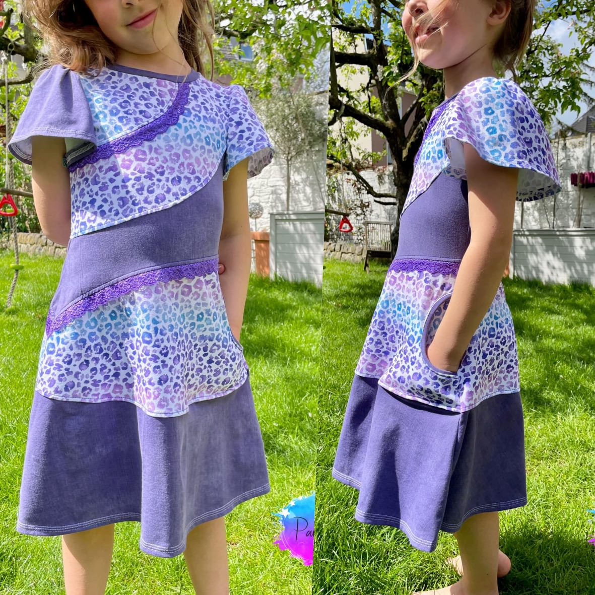 Kinder Kleid Shirt ANGEL