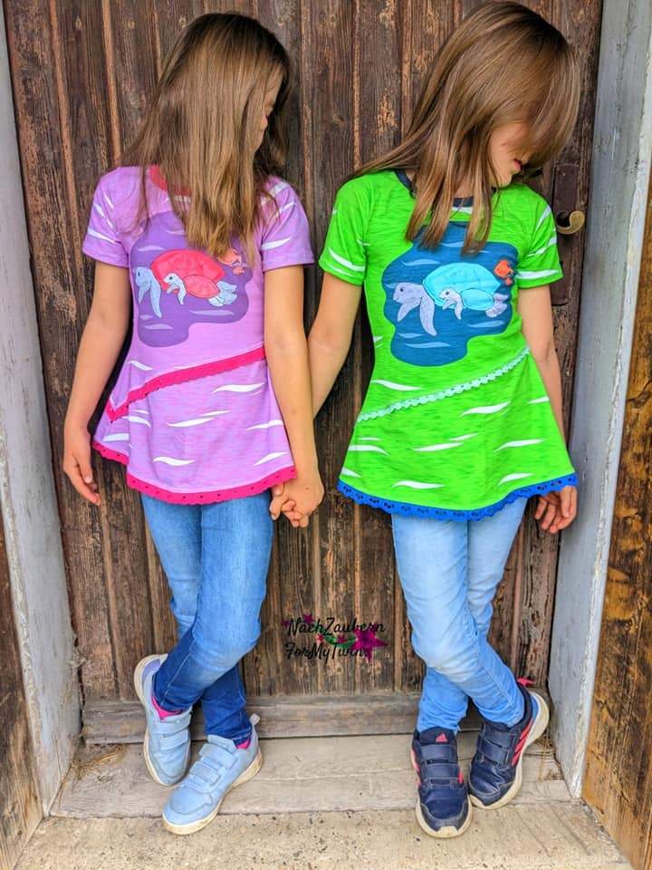 Kinder Kleid Shirt ANGEL