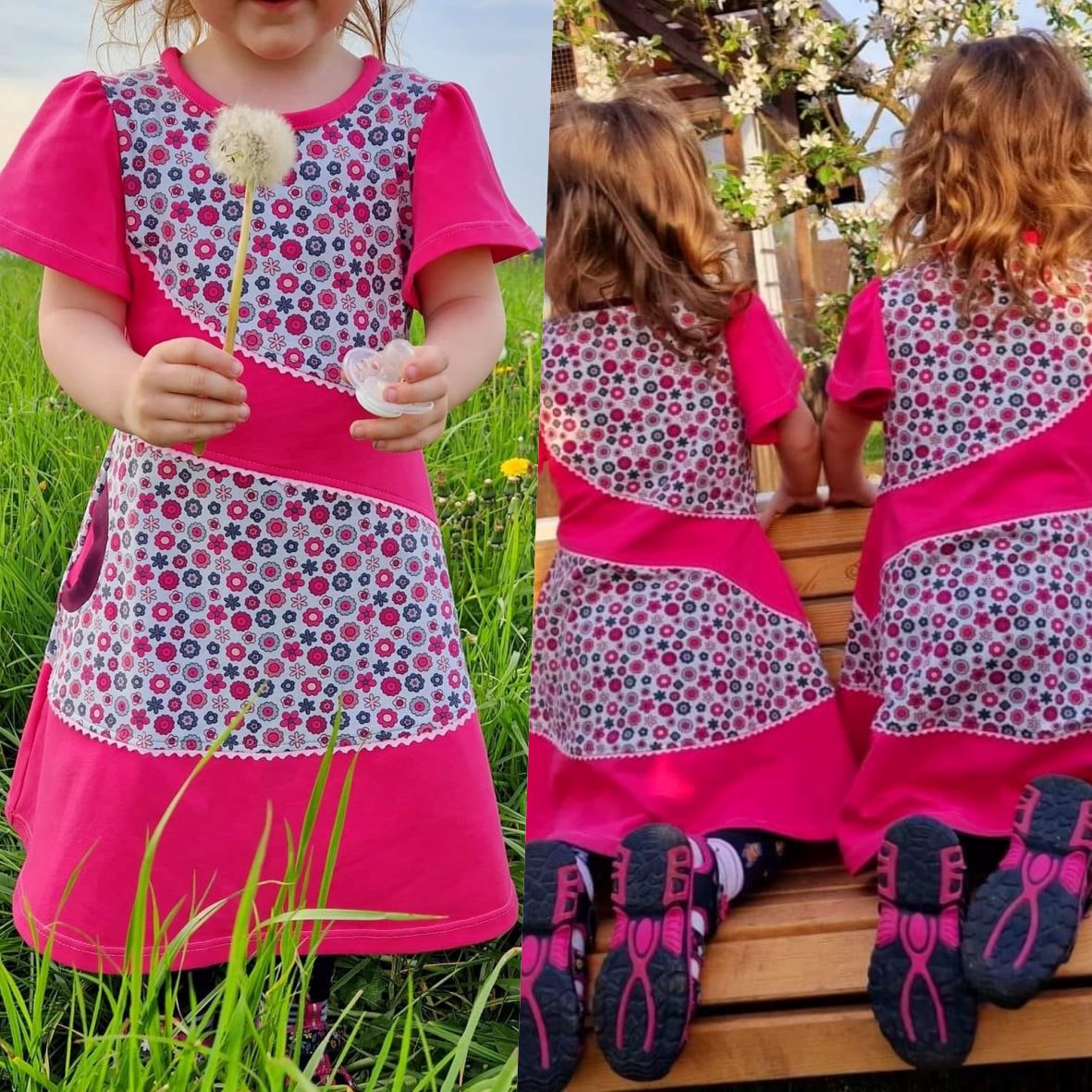 Kinder Kleid Shirt ANGEL