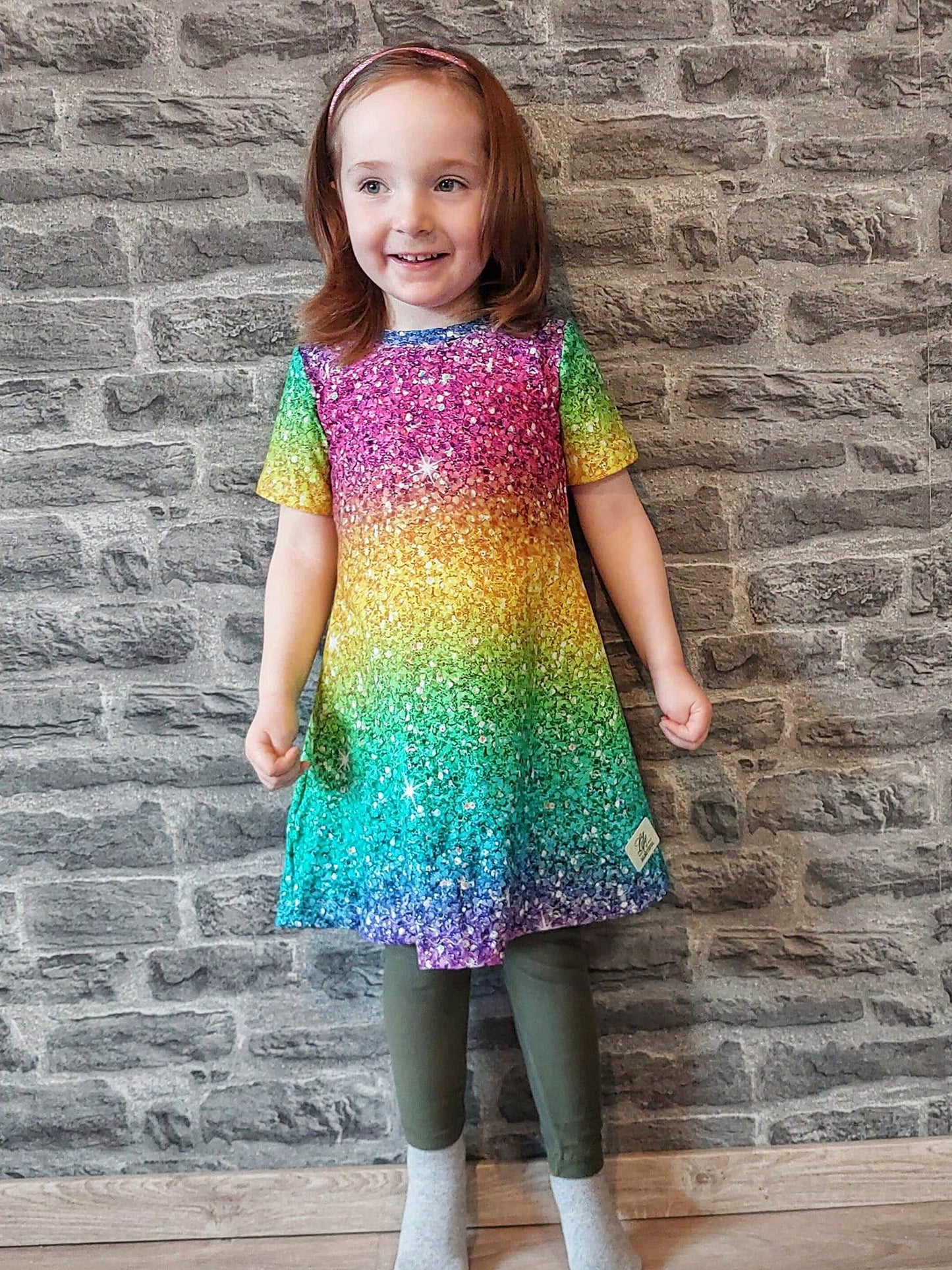 Kinder Kleid Shirt ANGEL