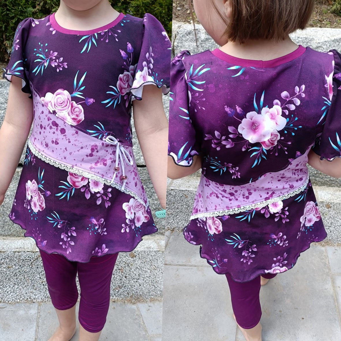 Kinder Kleid Shirt ANGEL