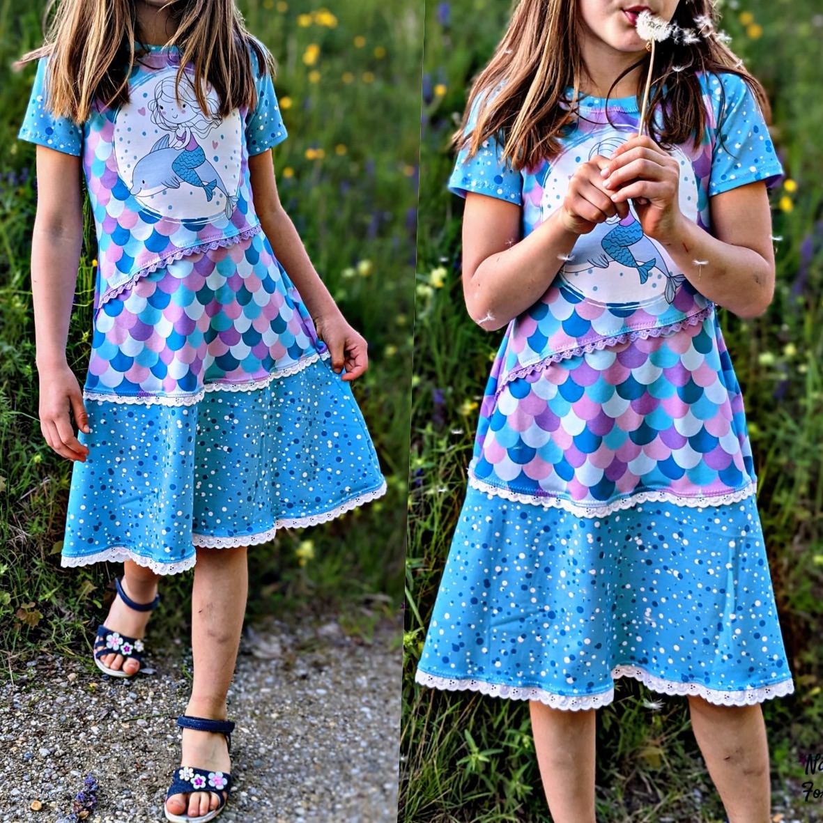 Kinder Kleid Shirt ANGEL
