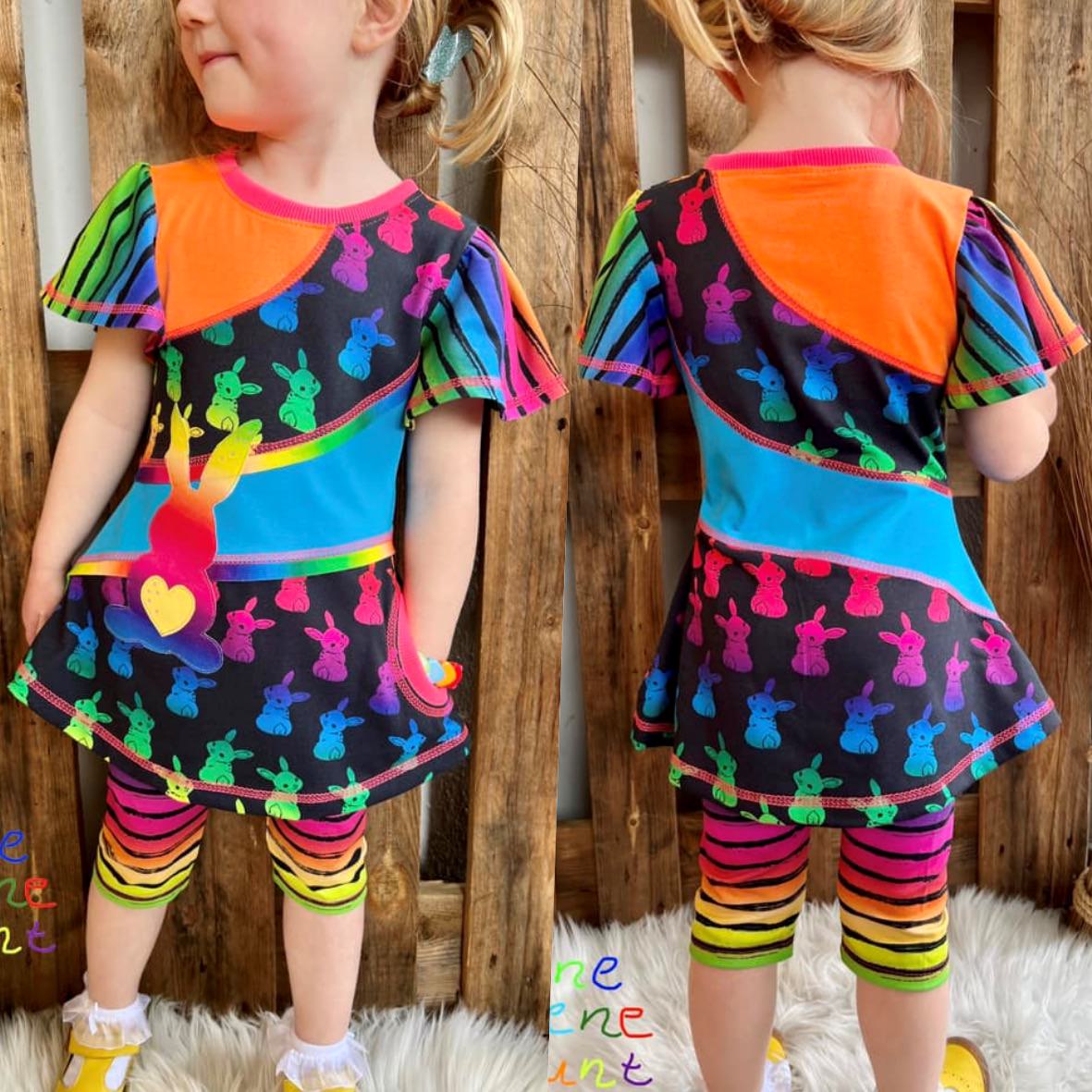 Kinder Kleid Shirt ANGEL