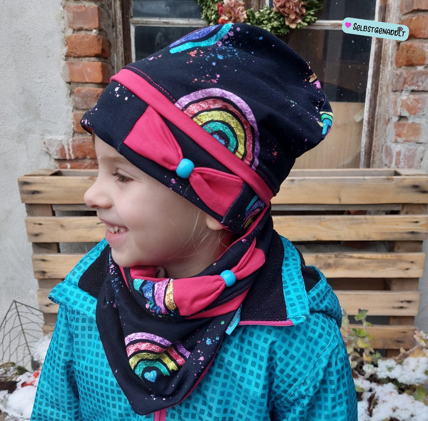 Set Beanie Stirnband Loop-Schal aDIAMONDday
