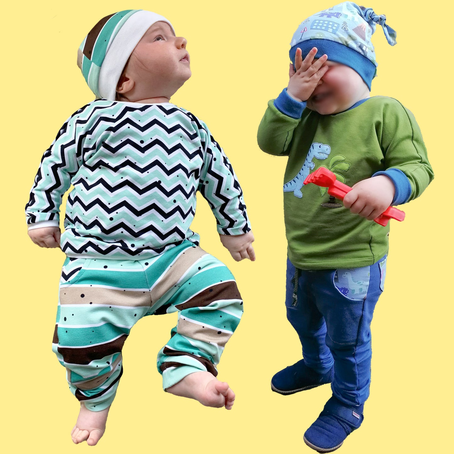 Baby Jogginghose SANTAI (Papierschnittmuster)