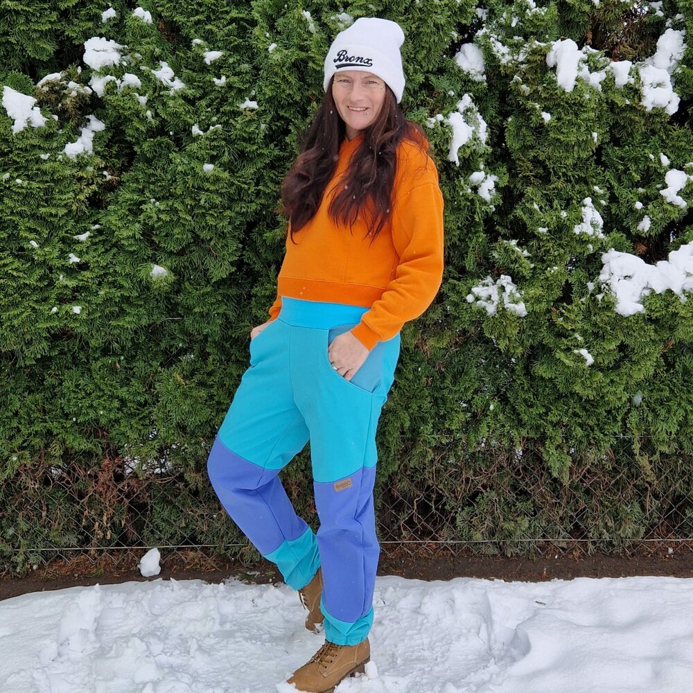 LOVELY FROSTY Damen Softshellhose