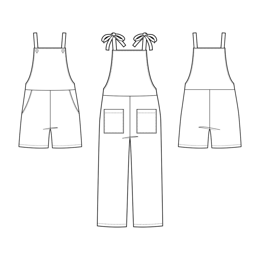 Damen Latzhose JALAN