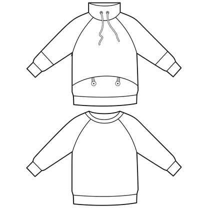 Shirt MiniMars (Papierschnittmuster)