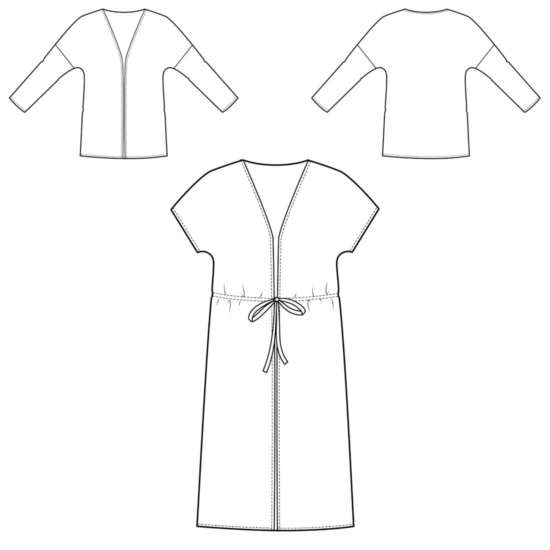 Women's Kimono FLORES