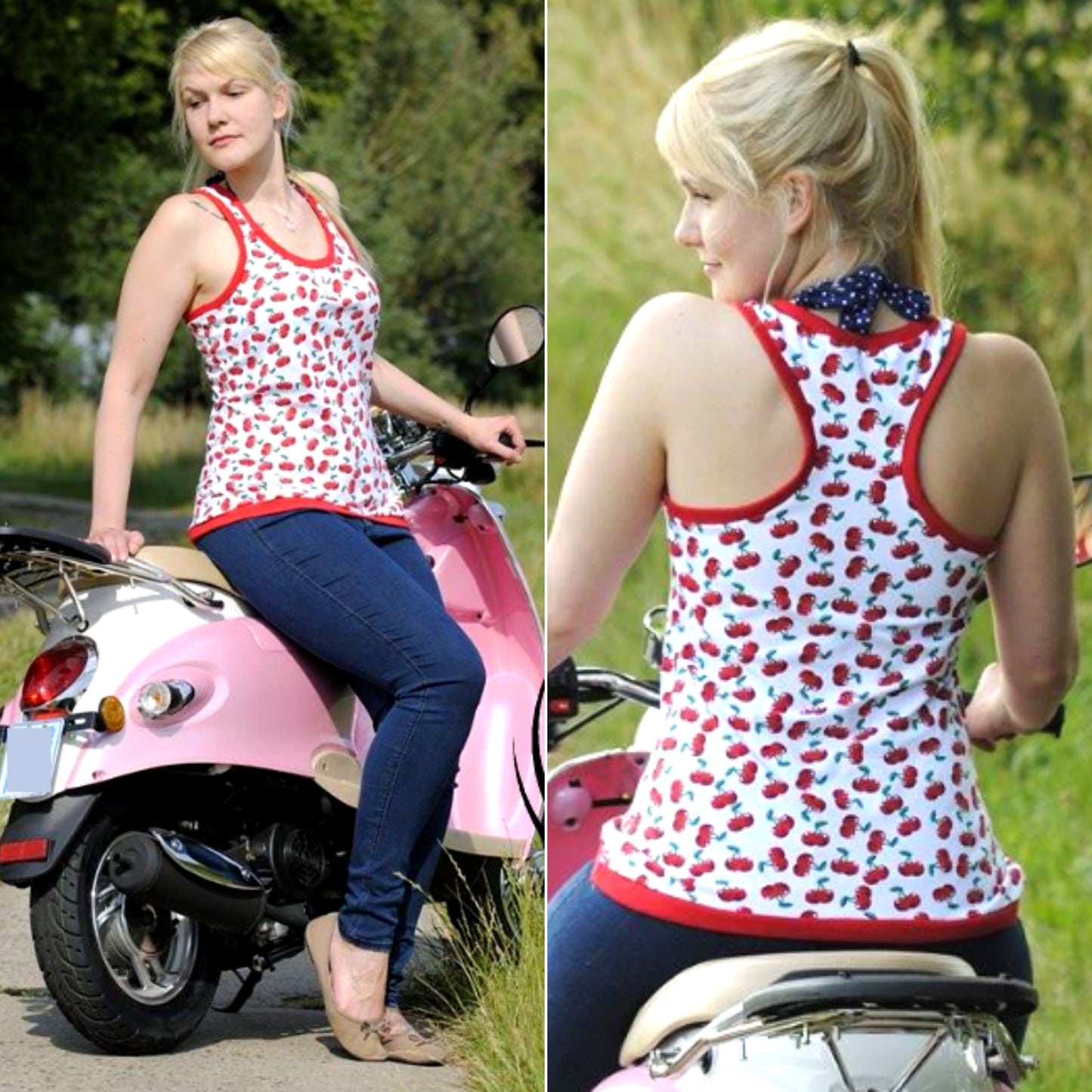Damen Top MANDIRI (Papierschnittmuster)