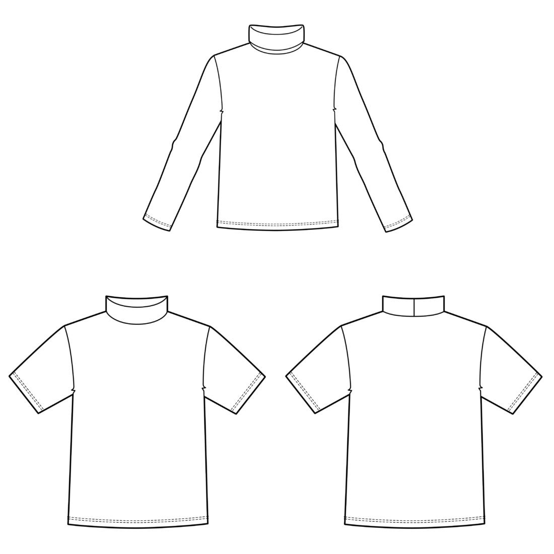 10PERAN DAMEN ROLLKRAGENSHIRT