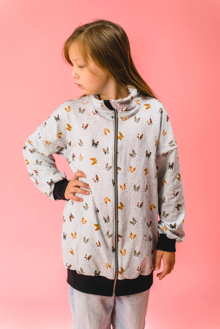 Kinder Sweater BUKA (Papierschnittmuster)