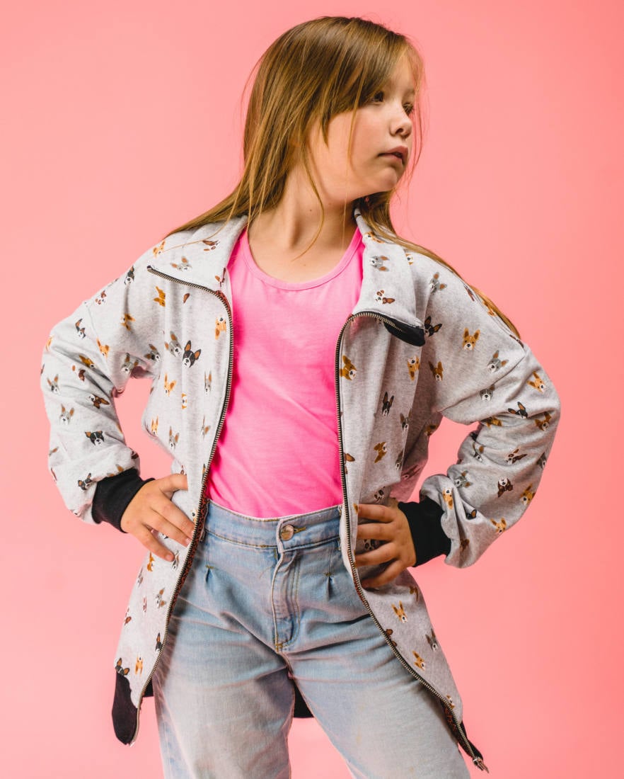 Kinder Sweater BUKA (Papierschnittmuster)