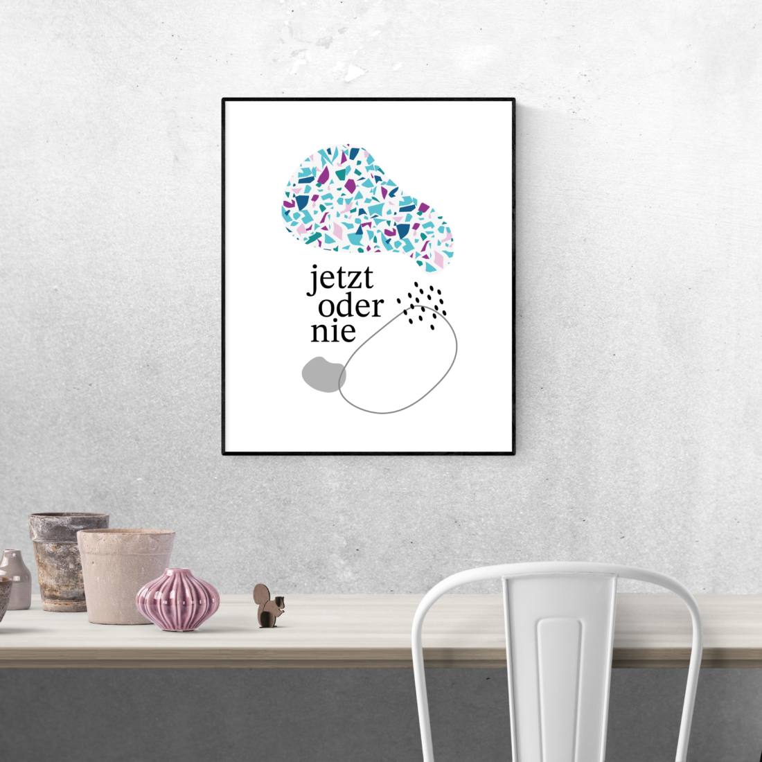 Set: Plotterdateien + Printables Terrazzo