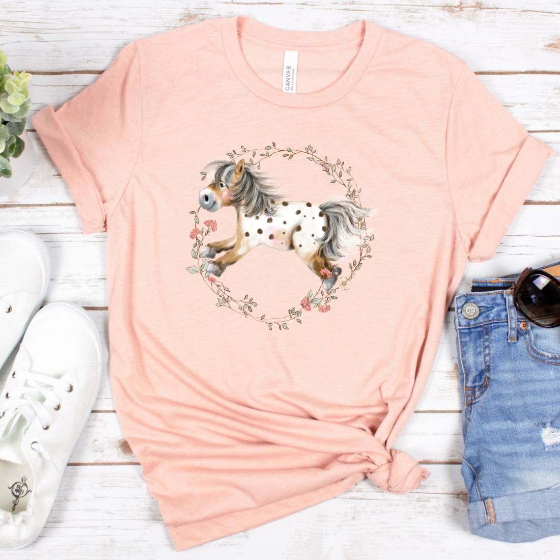 Set: plotter files + printable flower pony