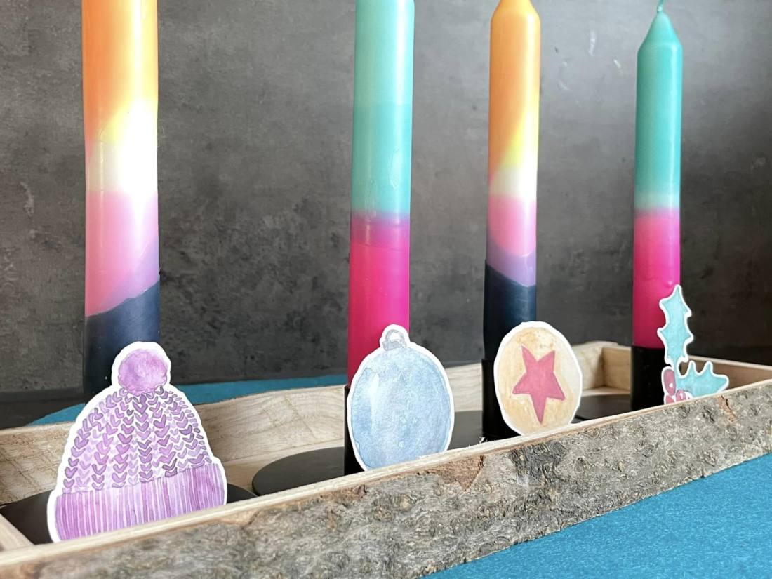 Set: Plotter files + Printables Merry Christmas Watercolor