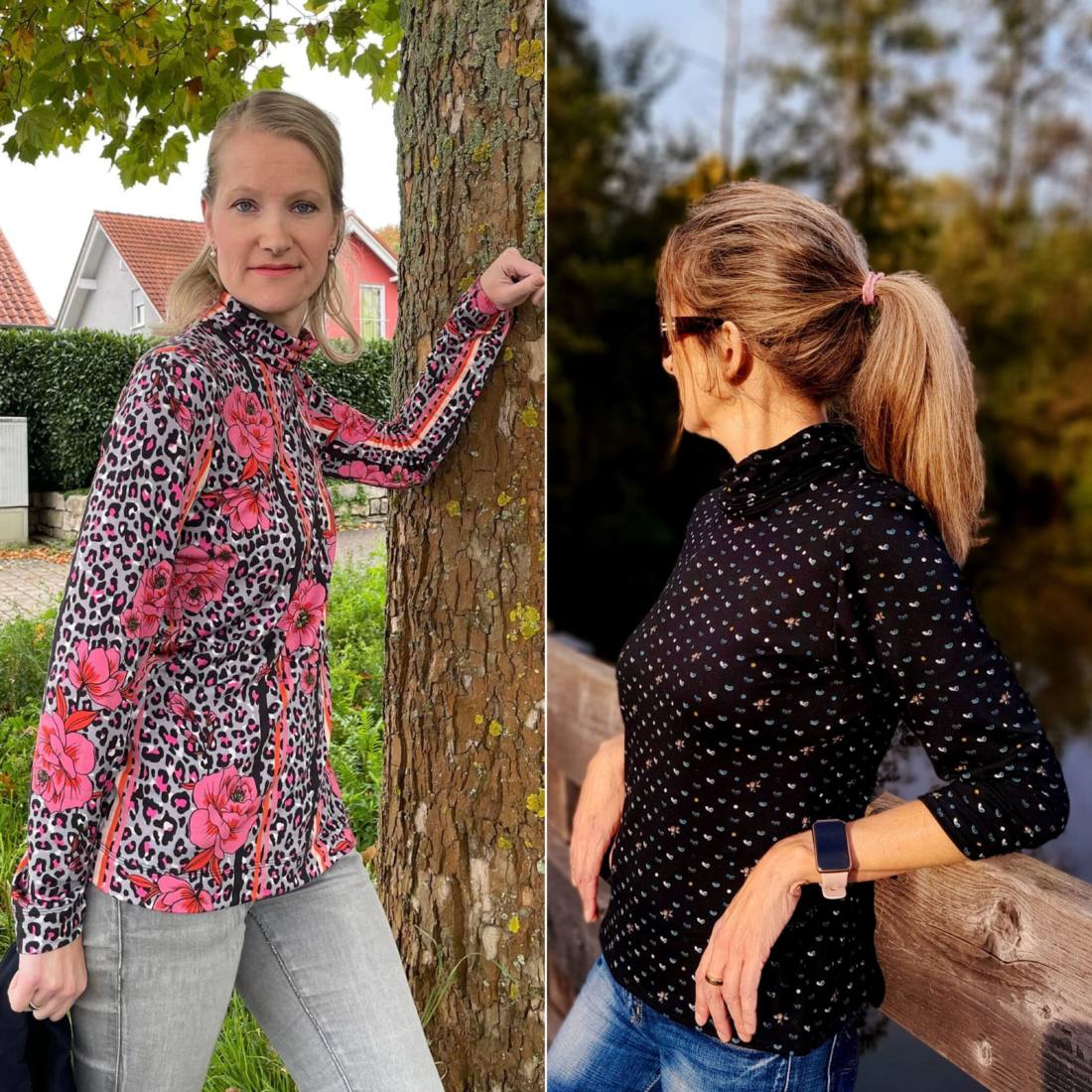 8PERAN DAMEN ROLLKRAGENSHIRT
