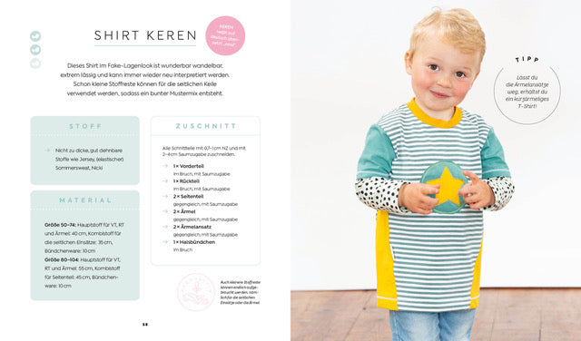 Einfach nachhaltig nähen – Babys & Kids