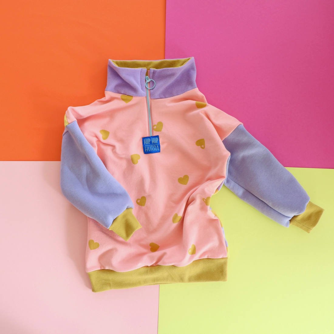 Kinder Sweater BUKA (Papierschnittmuster)