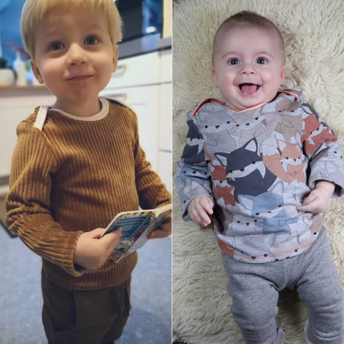 Baby Shirt KERDIL cover quadratisch