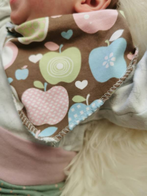 Baby Tuch naehen 11