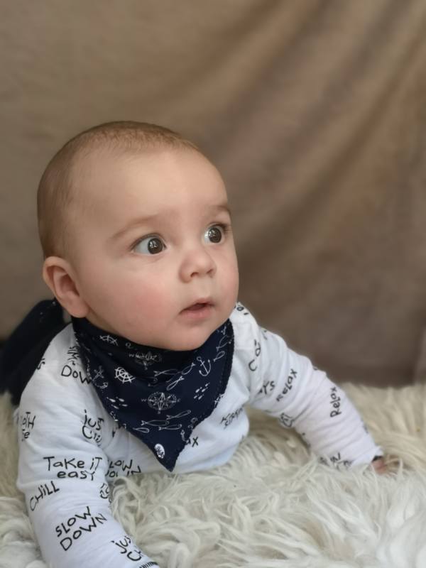 Baby Tuch naehen 7