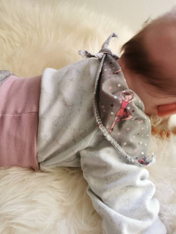 Baby Tuch naehen 9