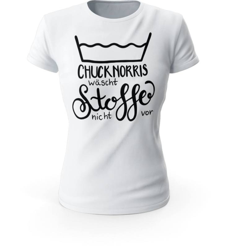 Chuck Norris waescht Stoffe nicht vor MOCKUP