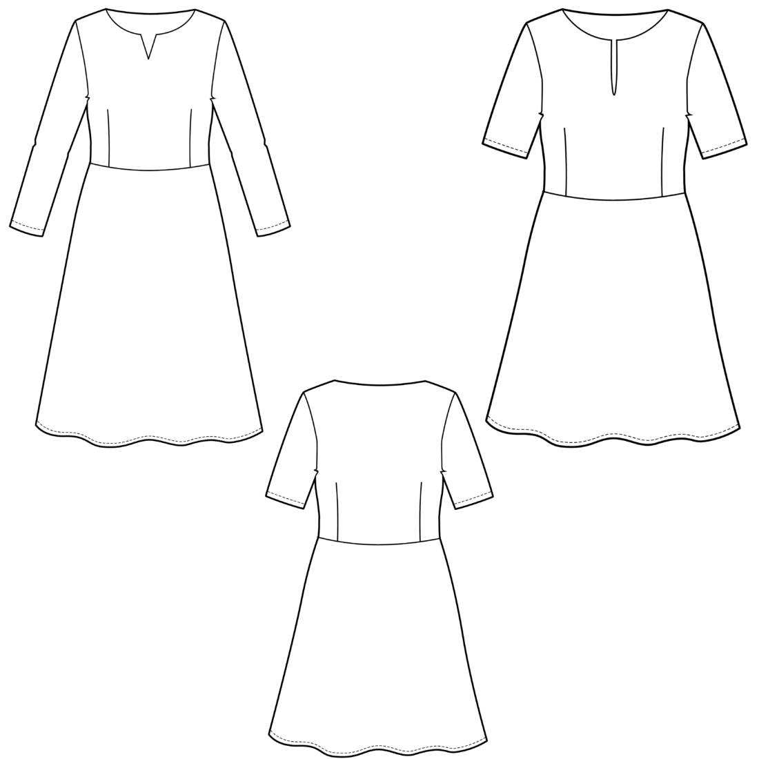 Damen Kleid KINI