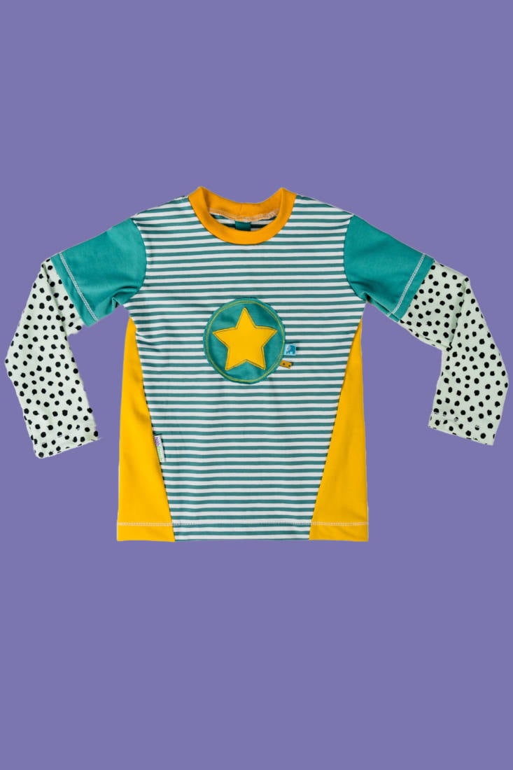 Kinder Shirt KEREN (Papierschnittmuster)
