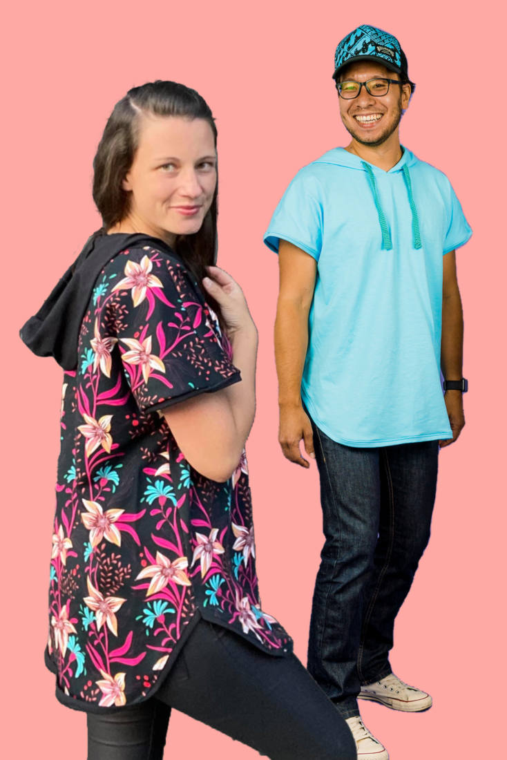 Unisex Hoodie PINTAR (Papierschnittmuster)