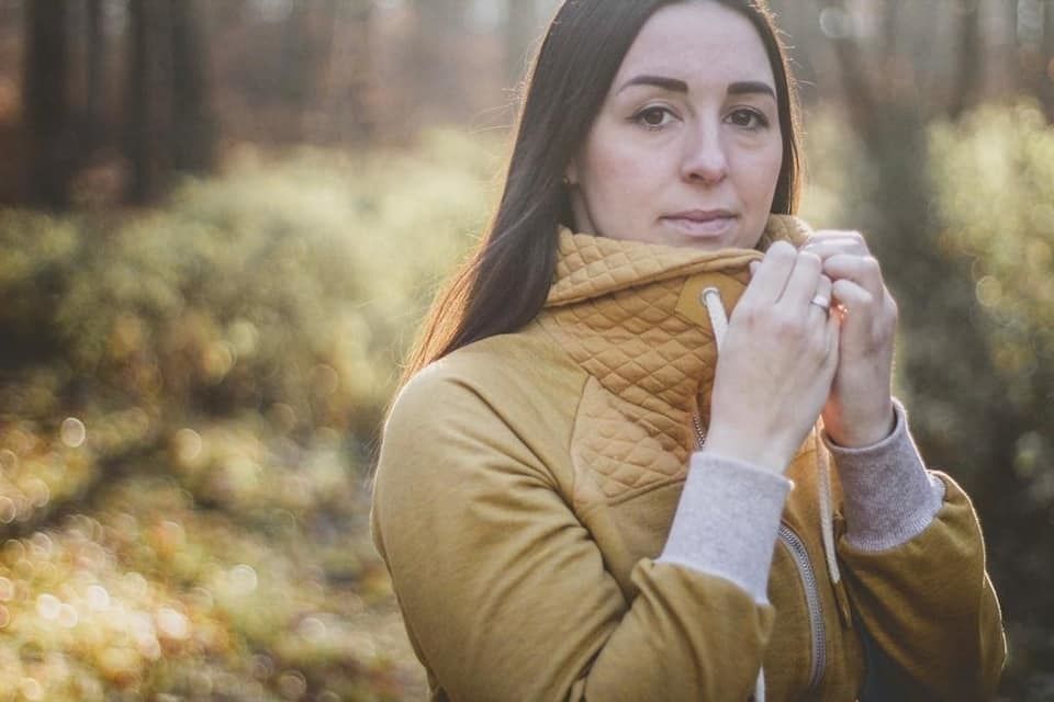 Damen Raglan Sweatjacke NALU naehen Sara Julez 3