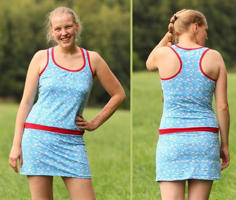 Damen Top naehen MamaSun 15 Naehfrosch