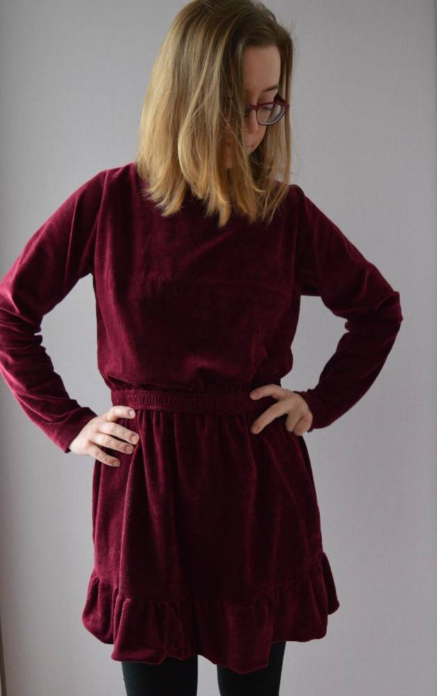 Damenkleid naehen 31