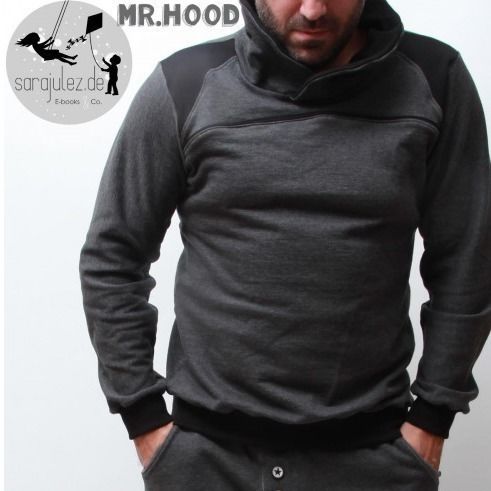 Herren Hoodie Pullover MR HOOD naehen Sara Julez 1