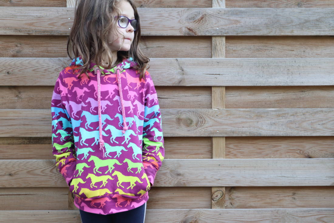 Kinder Hoodie Kleid KADO (Papierschnittmuster)