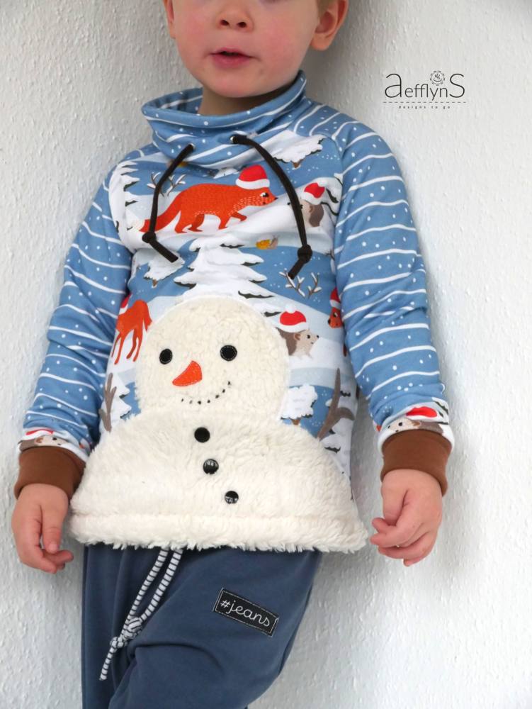 Kinder Pulli naehen MiniMars 00008